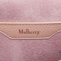 Pre Owned Mulberry Pink Leather Amberley Shoulder Bag