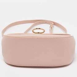 Pre Owned Mulberry Pink Leather Amberley Shoulder Bag
