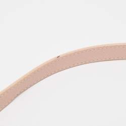 Pre Owned Mulberry Pink Leather Amberley Shoulder Bag