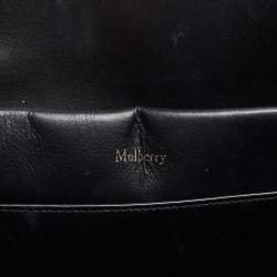 Mulberry Black Grained Leather Maple Tote