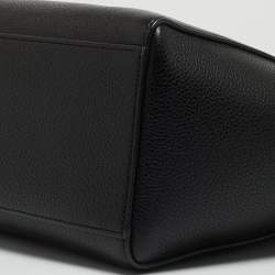 Mulberry Black Grained Leather Maple Tote