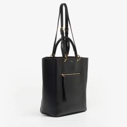 Mulberry Black Grained Leather Maple Tote