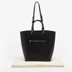 Mulberry Black Grained Leather Maple Tote