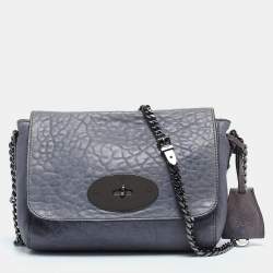 Mulberry Brown Leather Edna Chain Shoulder Bag Mulberry
