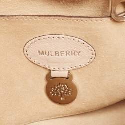 Mulberry Beige Leather Bayswater Satchel