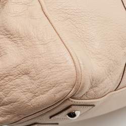 Mulberry Beige Leather Bayswater Satchel