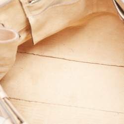 Mulberry Beige Leather Bayswater Satchel