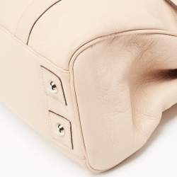 Mulberry Beige Leather Bayswater Satchel