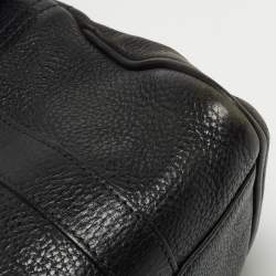 Mulberry Black Grain Leather Small Bayswater Satchel