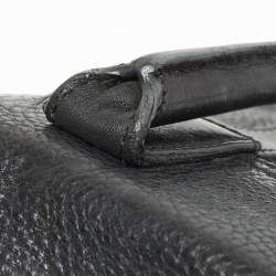 Mulberry Black Grain Leather Small Bayswater Satchel