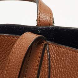 Pre Owned Mulberry Brown Leather Bayswater Shopper Tote