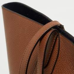 Pre Owned Mulberry Brown Leather Bayswater Shopper Tote