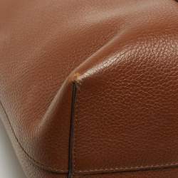 Pre Owned Mulberry Brown Leather Bayswater Shopper Tote