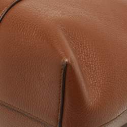 Pre Owned Mulberry Brown Leather Bayswater Shopper Tote