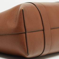 Pre Owned Mulberry Brown Leather Bayswater Shopper Tote