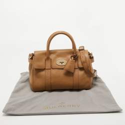 Mulberry Brown Leather Small Bayswater Satchel