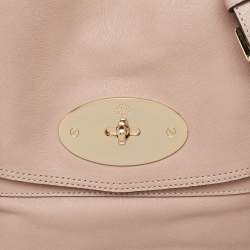 Mulberry Pink Leather Oversized Alexa Satchel