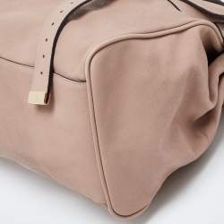 Mulberry Pink Leather Oversized Alexa Satchel