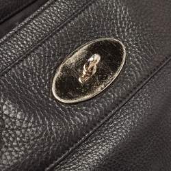 Pre Owned Mulberry Black Leather Alexa Satchel