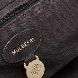 Pre Owned Mulberry Black Leather Alexa Satchel