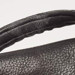 Pre Owned Mulberry Black Leather Alexa Satchel