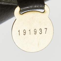 Pre Owned Mulberry Black Croc Embossed Leather Bayswater Satchel