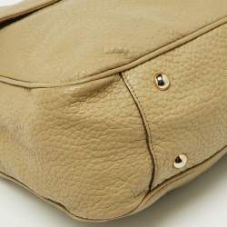 Mulberry Avocado Green Leather Flap Hobo