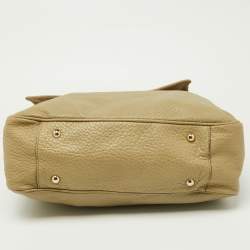 Mulberry Avocado Green Leather Flap Hobo