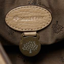Pre Owned Mulberry Beige Leather Bayswater Satchel