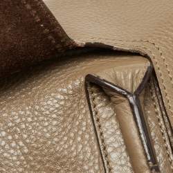 Pre Owned Mulberry Beige Leather Bayswater Satchel