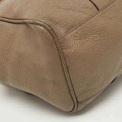 Pre Owned Mulberry Beige Leather Bayswater Satchel