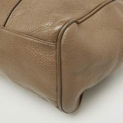 Pre Owned Mulberry Beige Leather Bayswater Satchel