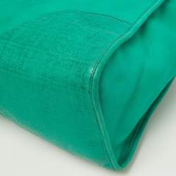Mulberry Green Leather Taylor Top Handle Bag