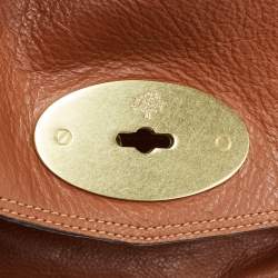 Mulberry Brown Leather Oversized Alexa Satchel