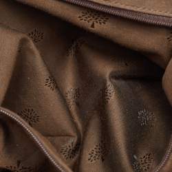 Mulberry Brown Leather Oversized Alexa Satchel