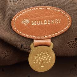 Mulberry Brown Leather Oversized Alexa Satchel
