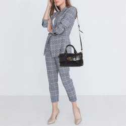 Mulberry Black Leather Del Rey Bag