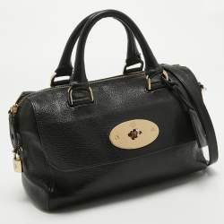 Mulberry Black Leather Del Rey Bag