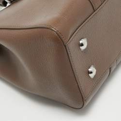 Mulberry Taupe Leather Small Bayswater Double Zip Tote