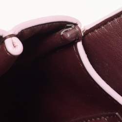 Pre Owned Mulberry Light Pink Leather Mini Bayswater Satchel