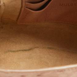 Mulberry Peach Ostrich Mini Lily Shoulder Bag