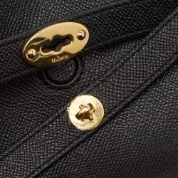 Mulberry Black Leather Small Belted Bayswater Shoulder Bag