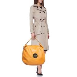 Mulberry Tan Leather Large Daria Hobo