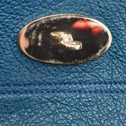 Pre Owned Mulberry Teal Blue Leather Bayswater Satchel