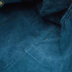 Pre Owned Mulberry Teal Blue Leather Bayswater Satchel