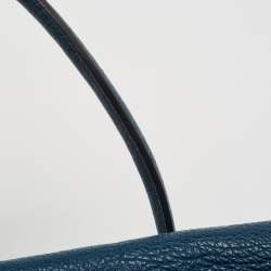 Pre Owned Mulberry Teal Blue Leather Bayswater Satchel