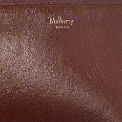 Mulberry Burgundy Leather Winsley Shoulder Bag