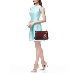 Mulberry Burgundy Leather Winsley Shoulder Bag