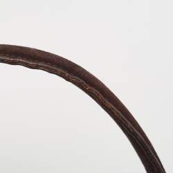 Pre Owned Mulberry Dark Brown Suede Bayswater Satchel