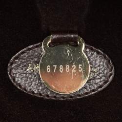 Pre Owned Mulberry Dark Brown Suede Bayswater Satchel